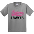 thumbnail image 3 of Inktastic Future Lawyer Youth T-Shirt, 3 of 5