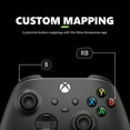 thumbnail image 6 of Microsoft Xbox Wireless Controller With USB-C Cable for Xbox Series X, Xbox Series S, Xbox One, and PC - Carbon Black, 6 of 7