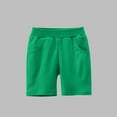 thumbnail image 2 of Tungbrin Toddler Boys Girls Summer Cotton Shorts Unisex Elastic Waisted Shorts Kids Athletic Jogger Shorts with Pockets, 2 of 3