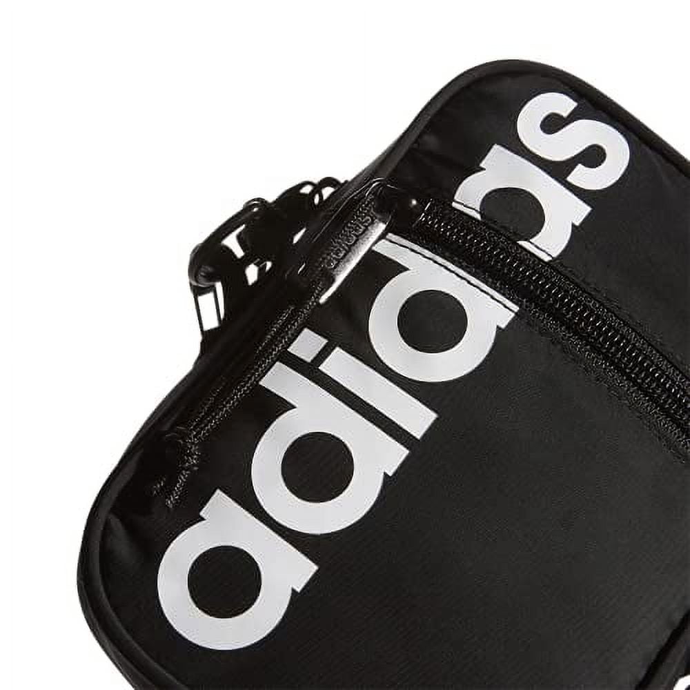 adidas Originals unisex adult adidas Core Festival Crossbody Bag Black White Black White One Size Walmart
