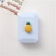 thumbnail image 1 of Estuche para lentes de contacto con espejo, mini estuche para lentes de contacto con forma de fruta, para viajes al aire libre, cuidado de lentes de contacto, 1 of 2