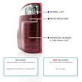 thumbnail image 3 of Spec-D Tuning Red LED Tail Lights Compatible with 2007-2013 Chevy Silverado 1500/2500HD/3500HD, Left + Right Pair Assembly, 3 of 7