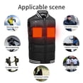 thumbnail image 4 of Ropa de abrigo al aire libre calentada para montar, esquiar, pescar, cargar a través de abrigos calentados Pompotops oipoqjl30930, 4 of 6