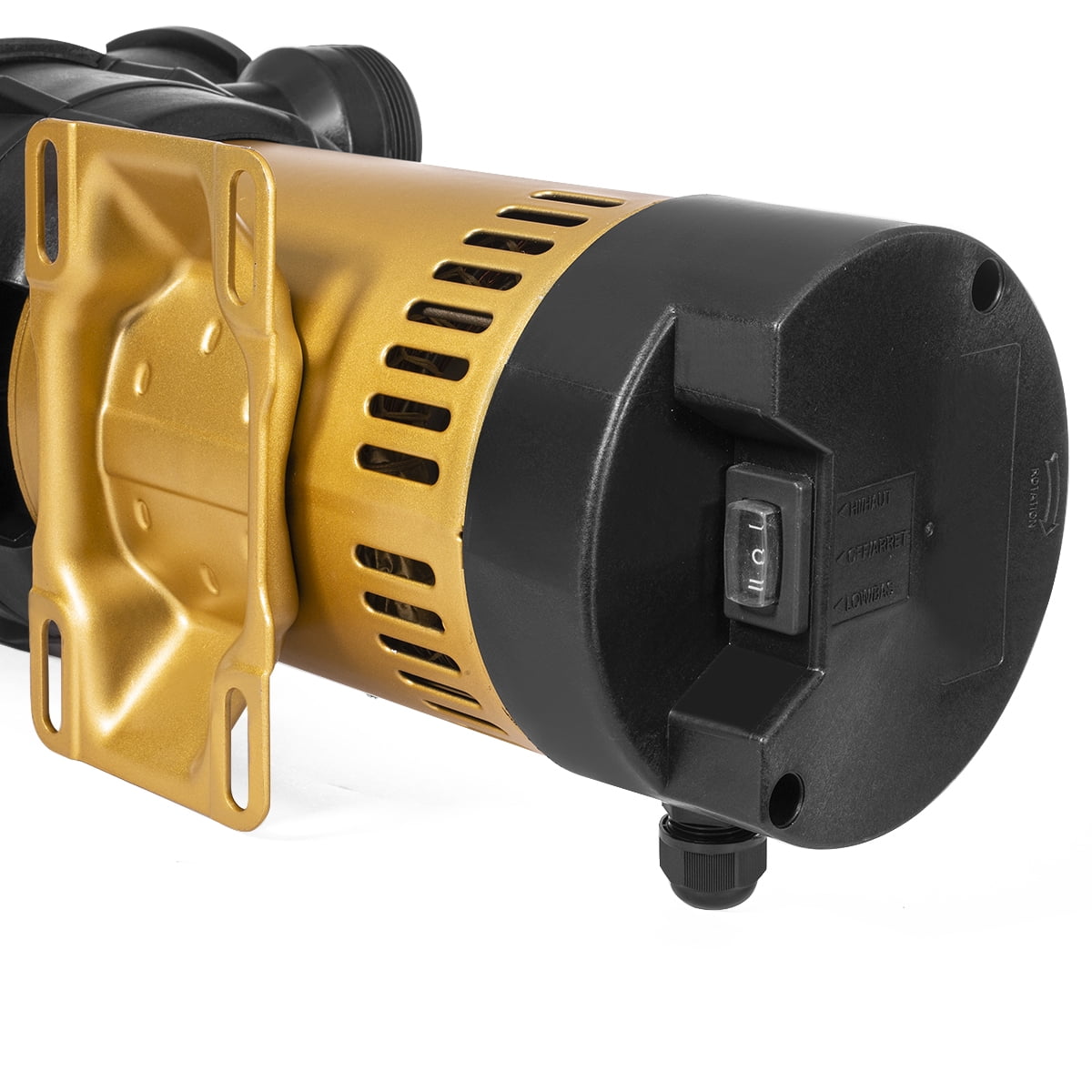 XtremepowerUS 1.5HP Above Ground Pool Pump, Dual Speed, Energy Efficient, High Flow, Large Basket