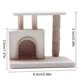 thumbnail image 3 of Vogacara Mini casa gato torre creativa pequeña Mini gato marco de escalada Dolly casa decoración gato árbol para el hogar guardería niños casas de muñecas, 3 of 6