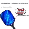 thumbnail image 3 of axGear Pickleball Paddle Fiberglass Set USAPA Approved Fiberglass Rackets with Balls, 3 of 7