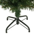 thumbnail image 2 of vidaXL Slim Artificial Pre-lit Christmas Tree with Ball Set Green 150 cm, 2 of 5