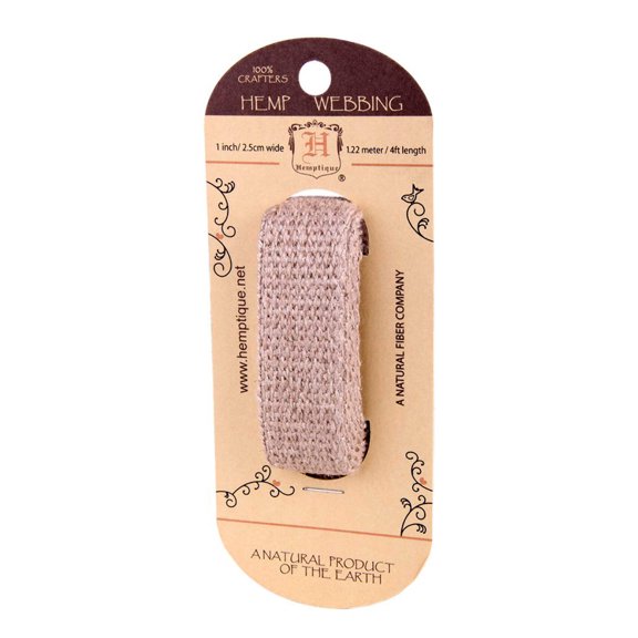 1in/1.25in/1.5in Hemp Webbing Card