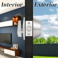 thumbnail image 5 of (2 Pack) Keyed Alike Single Cylinder Deadbolts Brushed Nickel (Combo Packs),, 5 of 5