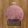 thumbnail image 4 of Sonive 4R Feet Fluffy Shaggy Area Rug, Washable Rug Modern Soft Large Neutral Non-Slip for Bedroom Dining Living Room, Pink, 4 of 7