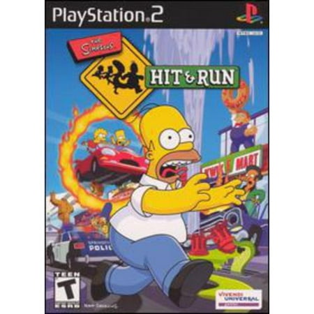 Cokem International Simpsons: Hit And Run For Ps2 (100 Best Playstation Games)