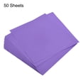 thumbnail image 3 of Uxcell Origami Paper Double Sided Sheet for Art Craft Project Beginner 50 Sheets Deep Purple 6x6 inch, 3 of 5
