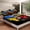 Red Blue Black, variant on Erosebridal Motocross Bed Sheets Twin For Boys,Extreme Sports Bedding Sets Twin Size,Geometric Decor,Lightweight,3pcs