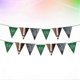 thumbnail image 3 of 1PC American Football Theme Pennant Decorative Banner Football Bunting Flag Creative Sports Garland Birthday Party Supplies Favors (Triangle), 3 of 4