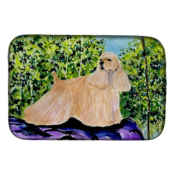 Cocker Spaniel Dish Drying Mat