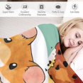 thumbnail image 4 of Hamster Blanket Botanic Hamster Gifts for Boys Men Hamster Throw Blanket for Couch Sofa Bed Soft Warm Flannel Fleece for adults50 x60, 4 of 6