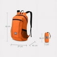 thumbnail image 3 of 20L Lightweight Portable Foldable Waterproof Backpack Folding Bag Ultralight Outdoor Pack for Women Men Travel Hiking, 3 of 6