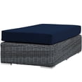 thumbnail image 5 of Modway Summon Outdoor Patio Sunbrella Rectangle Ottoman EEI-1877-GRY-NAV, 5 of 12
