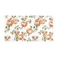 thumbnail image 2 of Haosy Watercolor Dog Leaf Apple Bathroom Rugs Non Slip Absorbent Soft Plush Quick Dry Bath Mat, 39"x20", 2 of 8