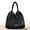 Black, variant on Yoyauz Ladies' Summer Beach Handbag Cotton Rope Vacation Handmade Shoulder Bag Wallet