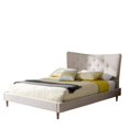 thumbnail image 1 of Hannah King Platform Bed in Beige, 1 of 2