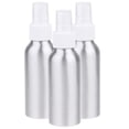 thumbnail image 4 of BRIGHTFUFU 10Pcs 100ML Botella de perfume de aluminio Boquilla de pulverización Botella Botella desinfectante de manos Botella de viaje Botella de líquido recargable de aluminio (Blanco), 4 of 7