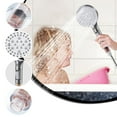thumbnail image 4 of Dnogom 5-Mode High Pressure Filtered Handheld Shower Head,Good for Hair & Skin,11.4" Hard Water Purifying Multi-Function Shower Nozzle for Home/Gym/Hotel, 4 of 6
