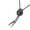 Blue, variant on Aellinatey Antique Crystal Jewelry Cowboy Bolo Tie Western Leather Rope American Necktie