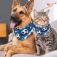 thumbnail image 4 of Football Breathable Chiffon Yarn Puppy Pet Collars Set (Pack of 2) - Translucent, Size 40.6x40.6x58/16x16x22.8in, 53.3x53.3x76.2/20.9x20.9x30in, 4 of 5
