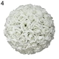 thumbnail image 7 of flm Rose Flower Balls Romantic Realistic Rose Blossoms Plastic Rose Artificial Flowers Balls for Party, 7 of 7