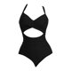 thumbnail image 4 of Gibobby Traje de baño completo mujer Mujer Wrap Push Up Traje de baño Traje de baño Traje de baño Cintura alta Monokini(Negro,G), 4 of 4