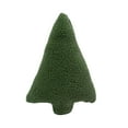 thumbnail image 1 of Cateissary Almohada verde de la felpa del triángulo de la moda para la decoración de la Navidad suave y cómoda Juegos de cama Triángulo 30cm, 1 of 6