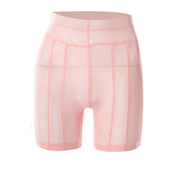Franhais Women's Fitness Shorts, Solid Color High Elasticity Slim Fit Quick Drying Gym Shorts