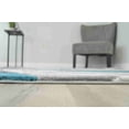 thumbnail image 6 of Premium Hand Carved Abstract Modern Rug Contemporary Colorful Thick Carpet Design 1070 (5'2"x7'5",Turquoise), 6 of 6