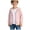 Jacket131-Pink, variant on Little Girls Color Block Hooded Zip Up Jacket Light Thin Comfort Outerwear for School Daily Casual Fashion Jackets,Sizes 3-4 Years