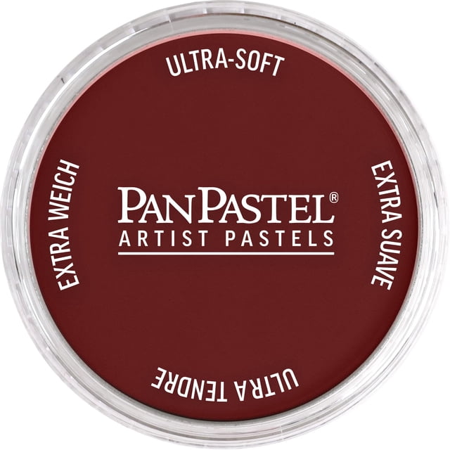 Pastel artístico PanPastel Crimson, pan de 6 cm, suave