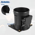 thumbnail image 6 of Unique Bargains Car Mass Air Flow Sensor Replacement Fit for Mazda MPV 2000-2006 No.GY0113215 Black Orange, 6 of 6