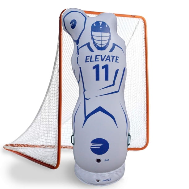Muñeco de portero inflable para lacrosse Elevate 11th Man con bomba