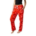 thumbnail image 2 of Hello Kitty Red Plush Women's Pajama Pant-XXL, 2 of 7