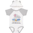 thumbnail image 3 of Inktastic My Yaya Loves Me to the Moon and Back Elephant Family Boys or Girls Baby Bodysuit, 3 of 5