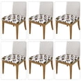 thumbnail image 2 of Honeii Bulldog Sunglasses Face Print Square Cushion Cover with Elastic Band & Ties,Sofa Cushion Covers,Furniture Protector for Living Room,Washable Sofa Seat Slipcover-Six Piece, 2 of 7