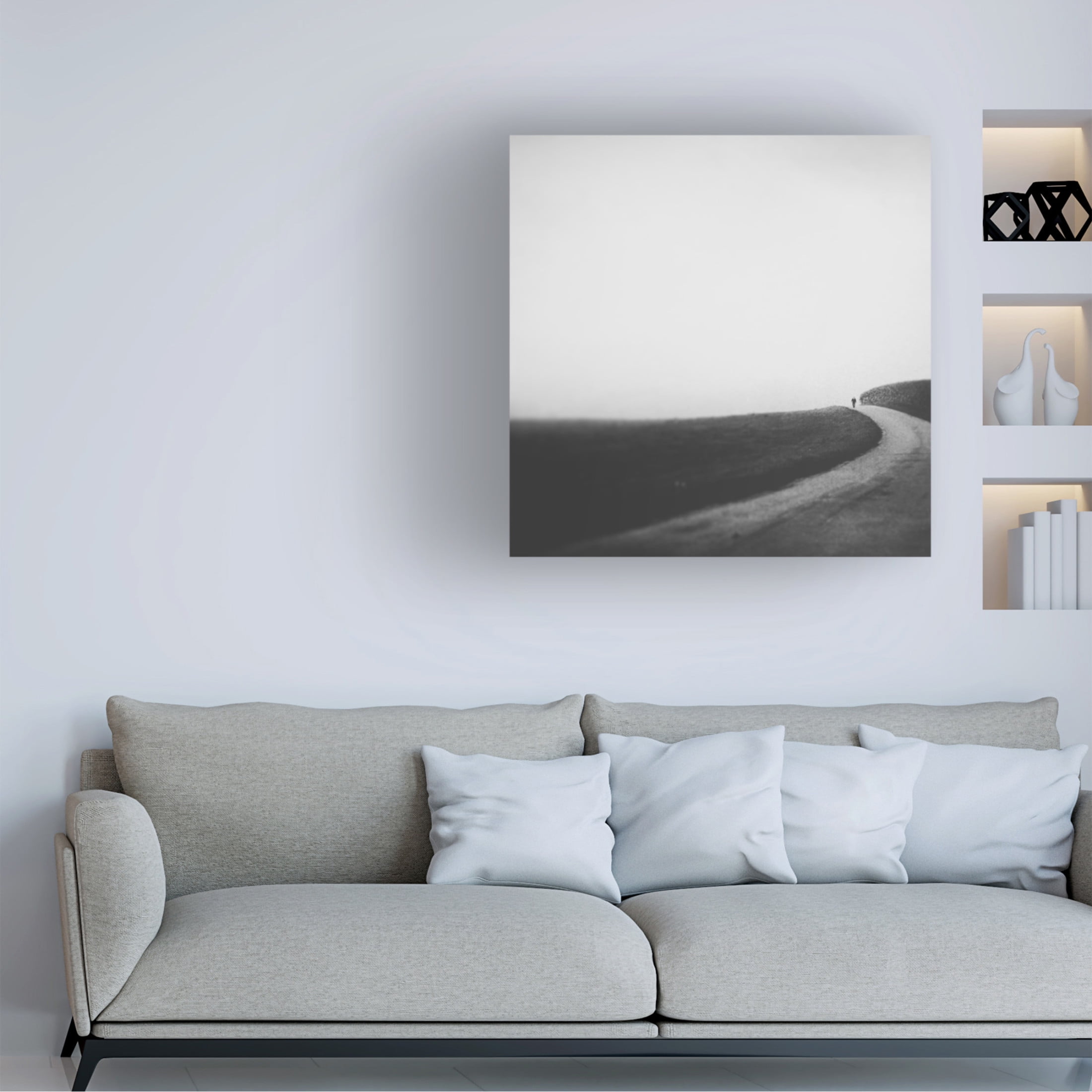 Canvas Wall Art - Renate Wasinger 'September' Wall Art for Living Room, Bedroom, or Office D?cor by Trademark Fine Art - 24 x 24 Inches