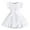 White, variant on Huowey Kids Girls Summer Dress Casual Floral Sleeveless Crew Neck Ruffled Waistband Beach Dress For Toddlers Age 3-7 Lightweight Comfortable Play Outfits Fashionable Dailywear, 6-7 Years