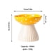 thumbnail image 2 of Cuenco de alimentación para mascotas de Agaric | Resina, cerámica, agua y comida para hámsters, ardillas, ardillas listadas, conejos | Capacidad compacta de 300 ml | 5.6x5.9x4.7 pulgadas | 1 Pack |, 2 of 4