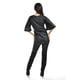 thumbnail image 3 of Blusa de vinipiel con laso Roman Fashion /Juvenil, 1877 (Negro) negro CH, 3 of 5