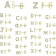 thumbnail image 3 of PAVOI 14K Yellow Gold Plated Sterling Silver CZ Alphabet Letter Earrings | Initial Earrings for Women | Letter B, 3 of 4