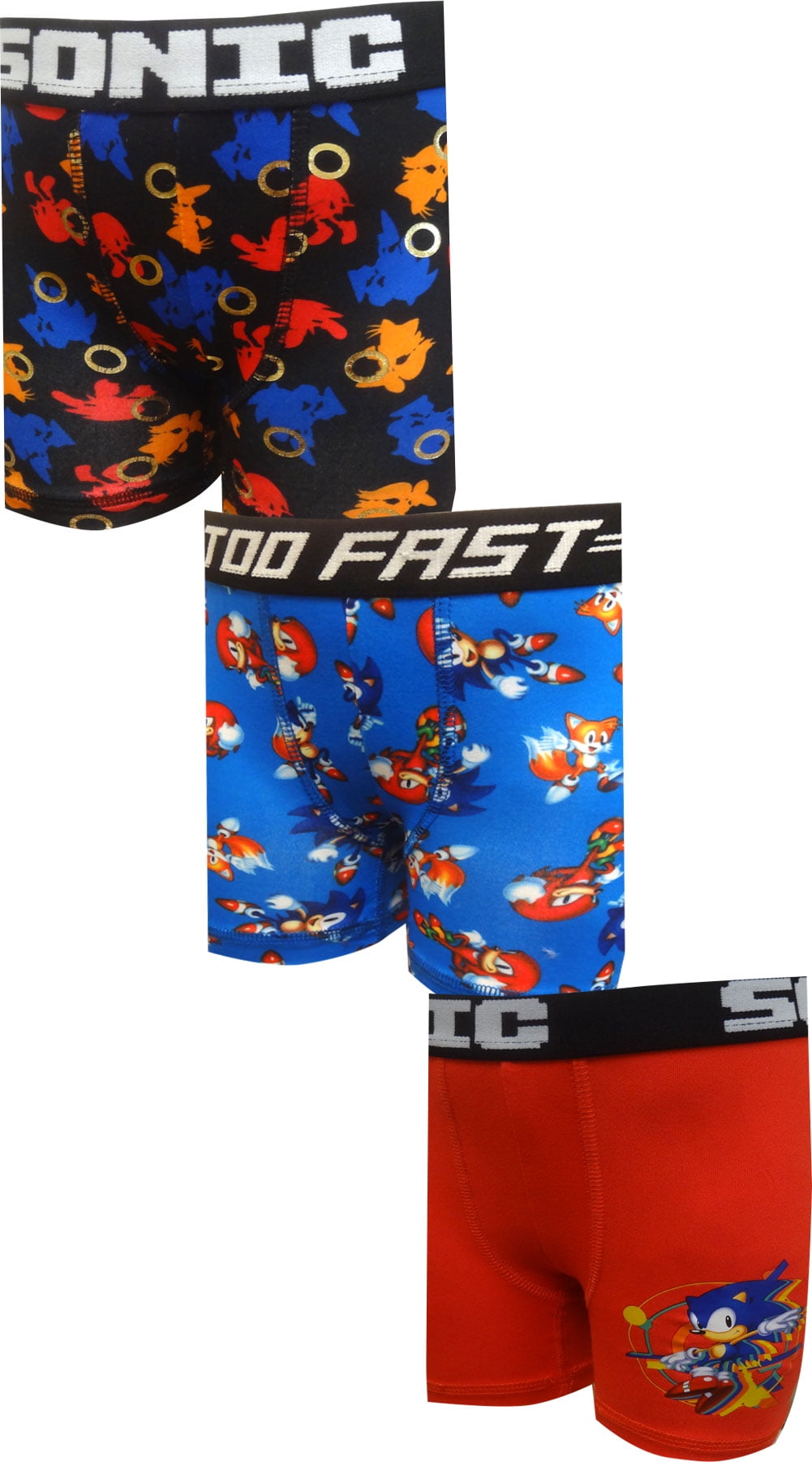 Bioworld Merchandising Boys DC Comics The Flash 3 Pack Boxer Briefs