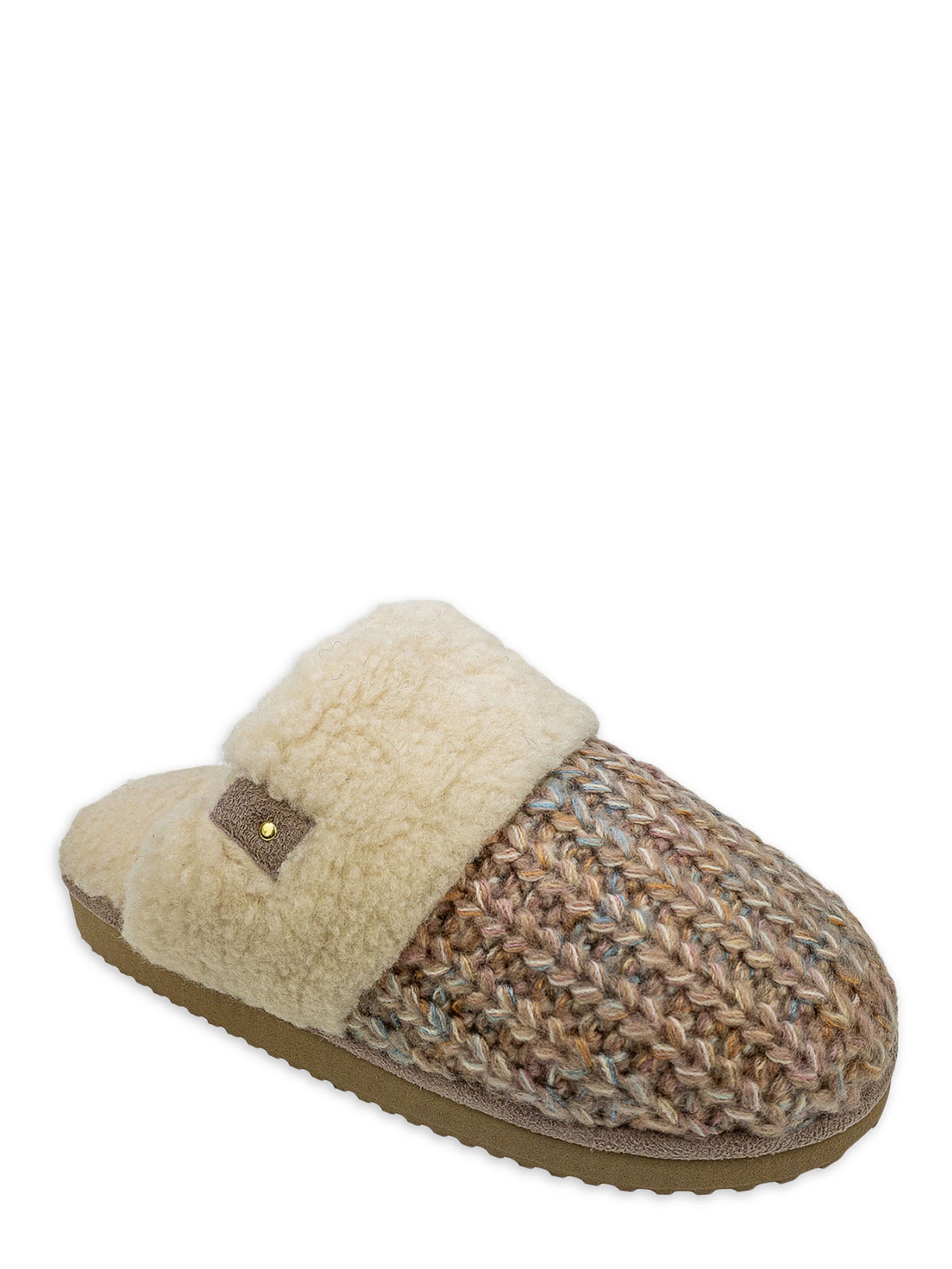 Cable Knit Women's Dearfoam Slippers Amazon Cushionaire Clogs