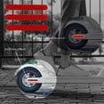 thumbnail image 3 of Juego de 10 pegatinas reflectantes de PVC para patinete eléctrico, calcomanía de advertencia para M365, color rojo, 3 of 5