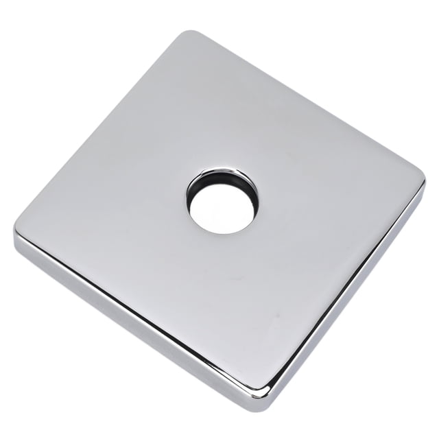 4 Inch Shower Arm Flange, Stainless Steel Square Plumbing Cover Plates, Shower Head Arm Escutcheon Plate for Fixed Shower Head Arm Tub Faucet, Showerhead Cover Plate